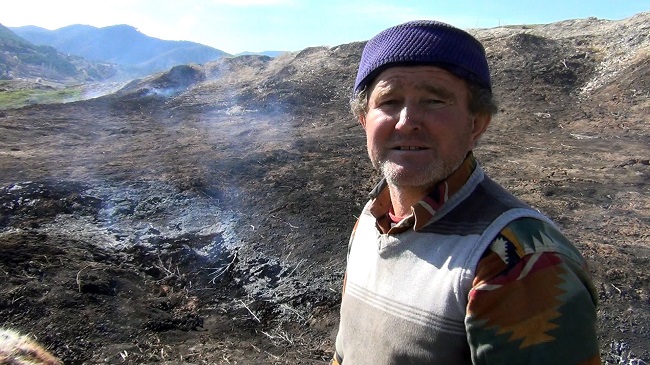 MADEN SAHASINDA YANGIN ÇIKTI