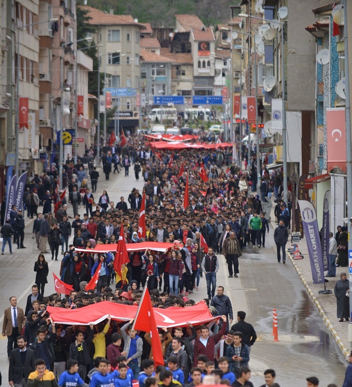 İSKİLİP’TE FRANSA PROTESTO EDİLDİ
