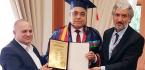 FAHRİ DOKTORA UNVANI VERİLDİ