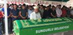 TALİHSİZ GENÇ DUALARLA UĞURLANDI