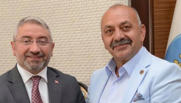 BAŞKAN İSBİR’DEN AŞGIN’A ZİYARET