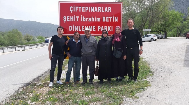 ŞEHİT AİLESİNDEN TEŞEKKÜR ZİYARETİ