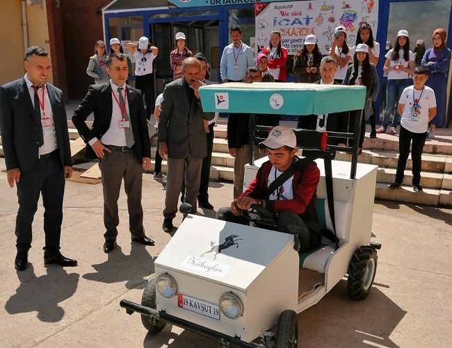 ÇAPA MOTORUNDAN ARABA YAPTILAR
