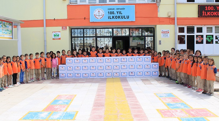 ORTAKÖYLÜ ÖĞRENCİLERDEN RAMAZAN KOLİSİ