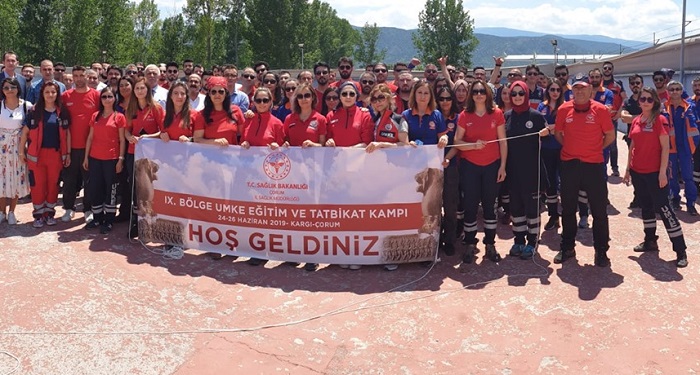 UMKE ABDULLAH YAYLASINDA KAMP YAPTI