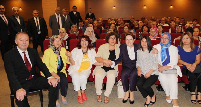SUNGURLU TEŞKİLATI AKŞENER İLE GÖRÜŞTÜ
