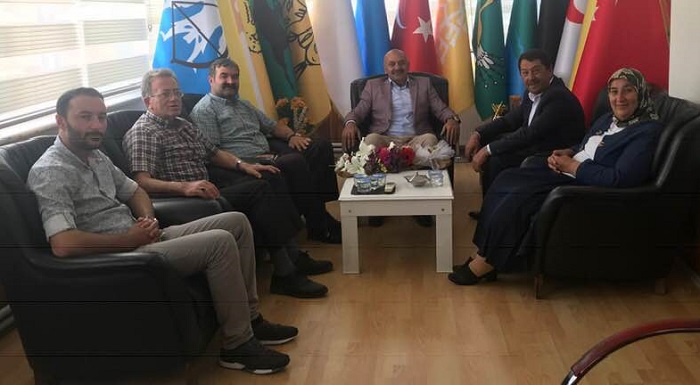 ODA BAŞKANLARINDAN İSBİR’E ZİYARET