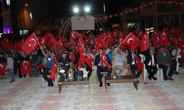 ORTAKÖY 15 TEMMUZ’DA TEK YÜREK OLDU