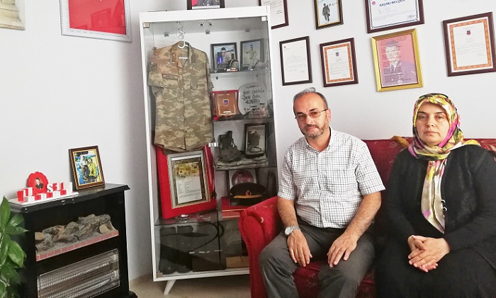 ŞEHİDİN ODASI İLK GÜNKÜ GİBİ DURUYOR
