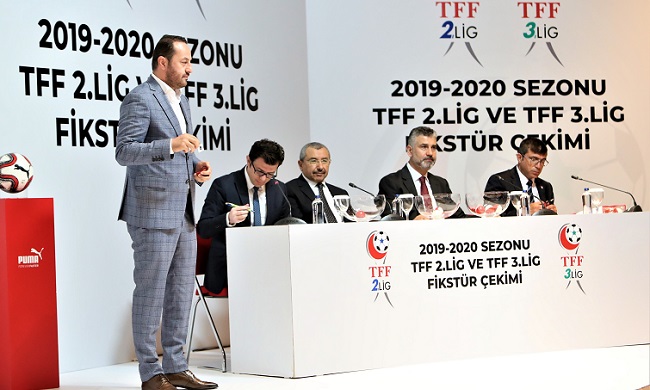 TFF 2. LİGDE FİKSTÜR ÇEKİMİ YAPILDI