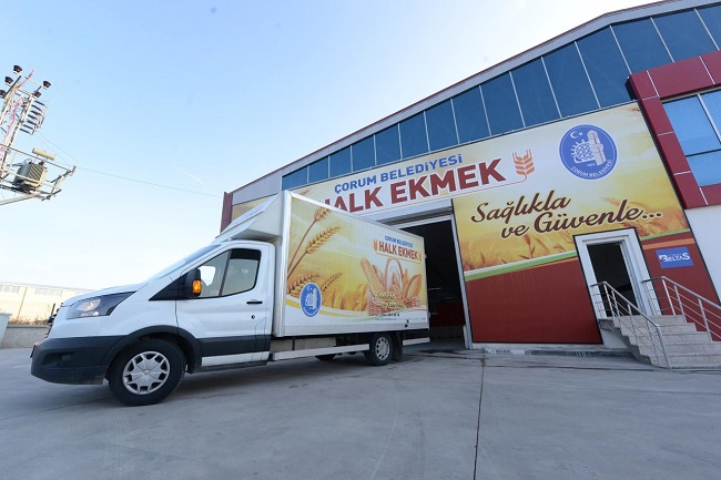 ÇORUM HALK EKMEK ZAMLANDI