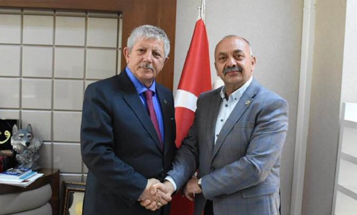 İSBİR’DEN AMASYA BELEDİYESİNE ZİYARET