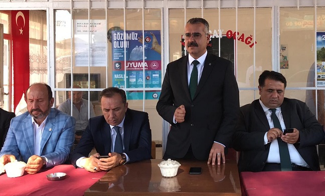 AK PARTİ TEŞKİLATLARLA BAYRAMLAŞTI