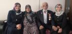 GAZİLERİ EVLERİNDE ZİYARET ETTİLER