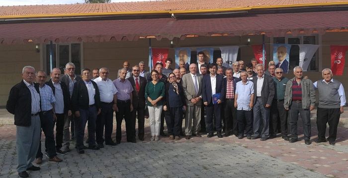 CHP İLÇELERDE DURUM DEĞERLENDİRİYOR