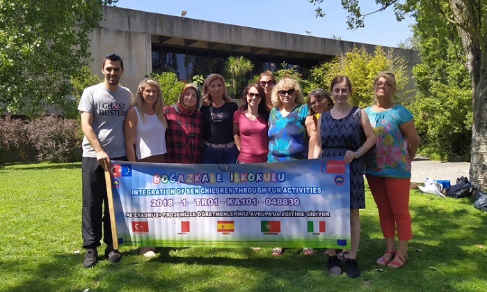 ÖĞRETMENLER PORTEKİZ’DE EĞİTİME KATILDI