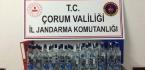 ÇORUM’DA KAÇAK İÇKİ OPERASYONU