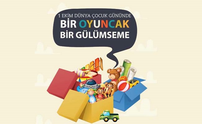 BİR OYUNCAK BİR GÜLÜMSEME