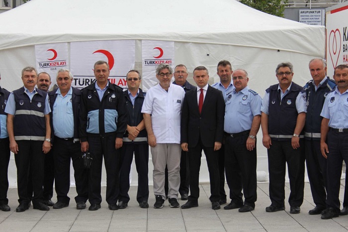 ÇORUM ZABITASINDAN KAN BAĞIŞI