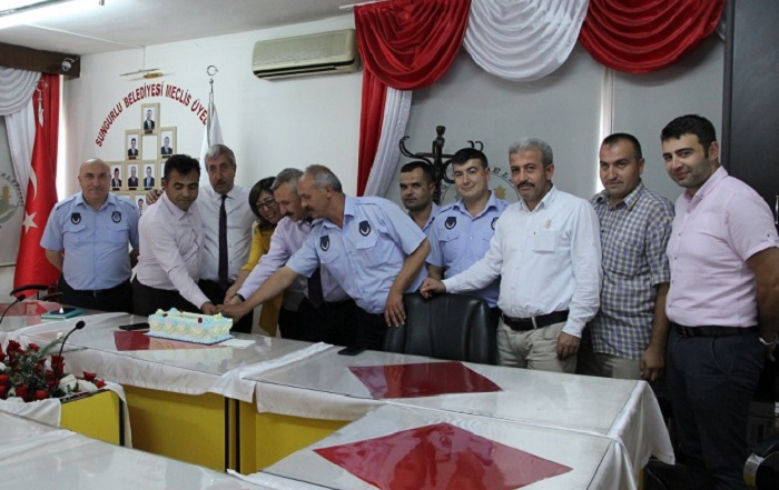 ZABITALAR HAFTASINA PASTALI KUTLAMA
