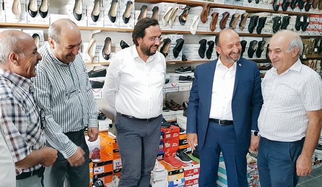 ESNAFA HAYIRLI KAZANÇLAR DİLEDİ