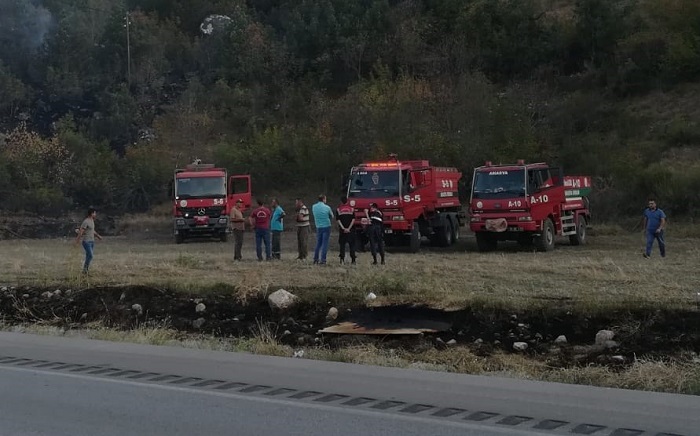 KARGI’DA ORMAN YANGINI KORKUTTU