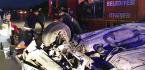 OTOMOBİL DEVRİLDİ: 1 AĞIR 2 YARALI