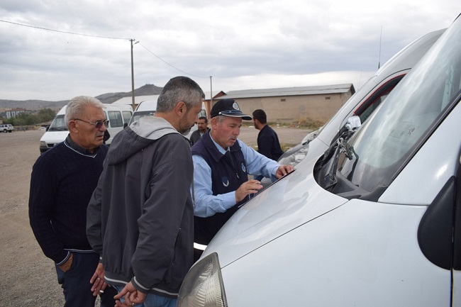 ÖĞRENCİ SERVİS ARAÇLARI DENETLENDİ