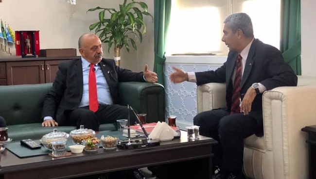 İSBİR’DEN EMNİYET MÜDÜRÜNE ZİYARET