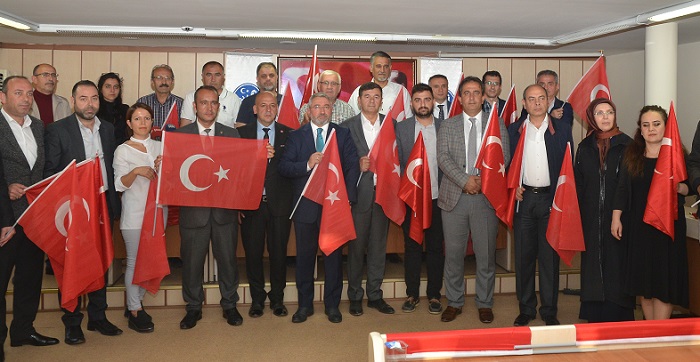 BELEDİYE MECLİSİNDEN HAREKATA DESTEK