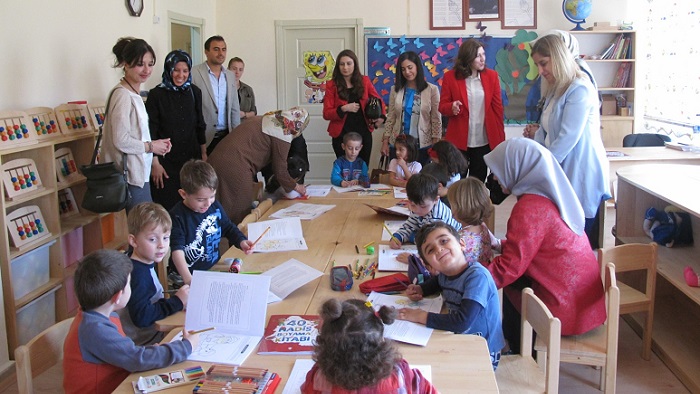 PROTOKOL EŞLERİNDEN OĞUZLAR ZİYARETİ