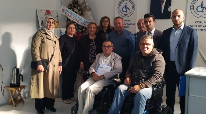 ENGELLİLERİN SORUNLARI GÖRÜŞÜLDÜ