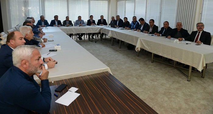 MUHTARLARLA TOPLU TAŞIMA TOPLANTISI