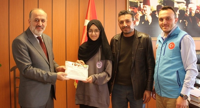 HAFIZLIK YARIŞMASINDA TÜRKİYE 3. OLDU