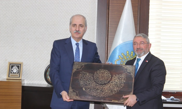 KURTULMUŞ BELEDİYE’Yİ ZİYARET ETTİ