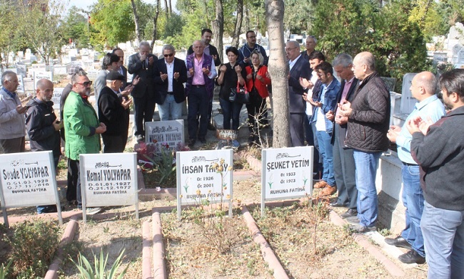 MUSTAFA YOLYAPAR DUALARLA ANILDI