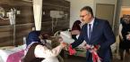 AHLATCI’DAN HASTALARA MORAL ZİYARETİ