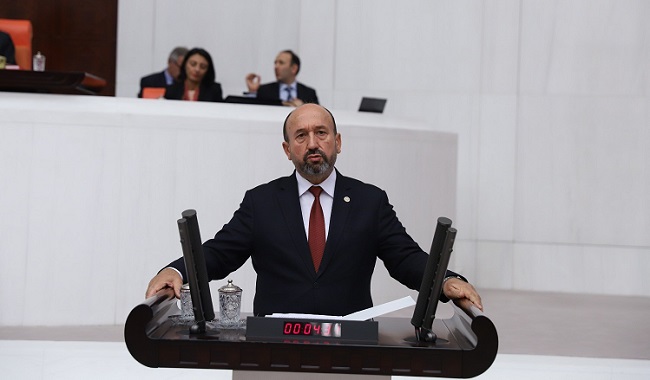 KAVUNCU MECLİSTE KONUŞMA YAPTI