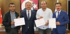ÇORUM’DA İKİ ÇİFTLİK BU BELGEYİ ALDI
