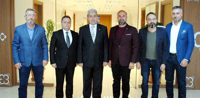 EMNİYET MÜDÜRÜNÜ ZİYARET ETTİLER