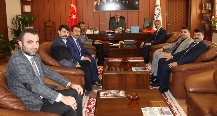 MHP’DEN MÜFTÜ’YE İADE-İ ZİYARET