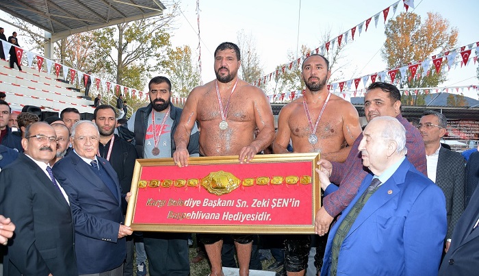 KARGI’DAKİ GÜREŞLER KIRKPINAR’I ARATMADI