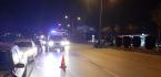 İKİ OTOMOBİL ÇARPIŞTI: 2 YARALI