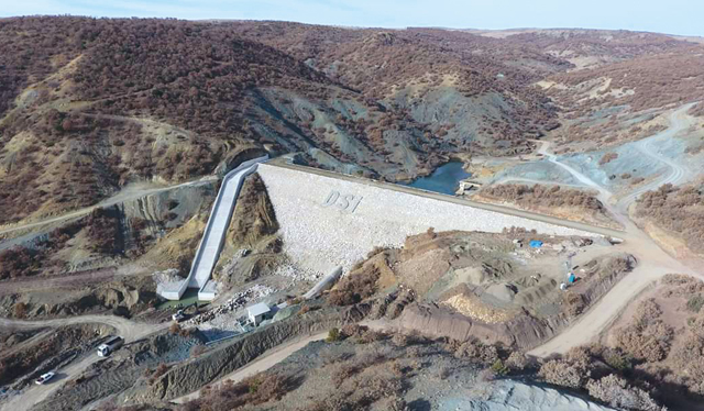 AŞAĞIFINDIKLI BARAJI TAMAMLANDI
