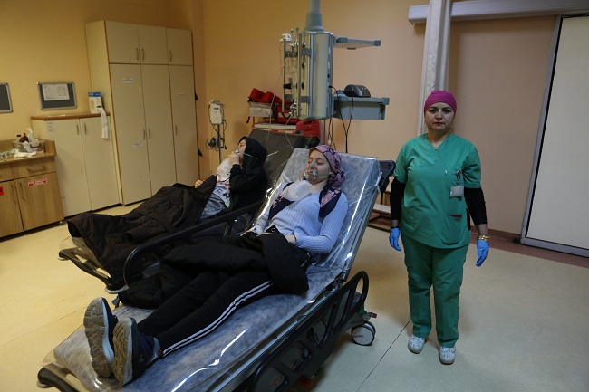 ÖĞRENCİLERİN HEPSİ TABURCU EDİLDİ