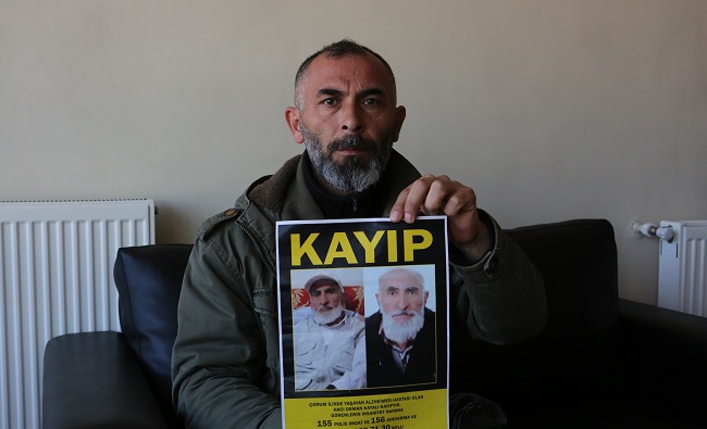 ÇORUMLU YAŞLI ADAM 24 GÜNDÜR KAYIP
