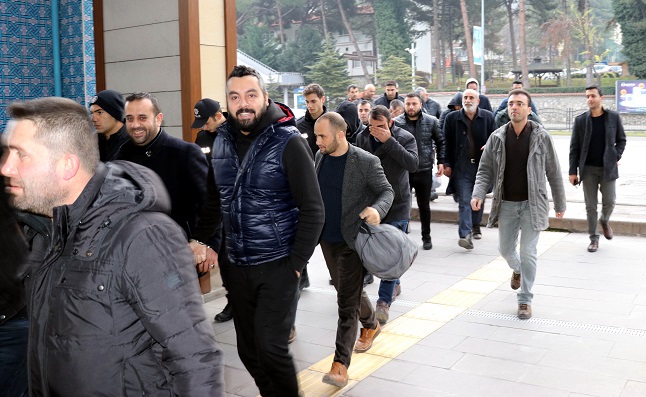 18 ŞÜPHELİ SERBEST BIRAKILDI