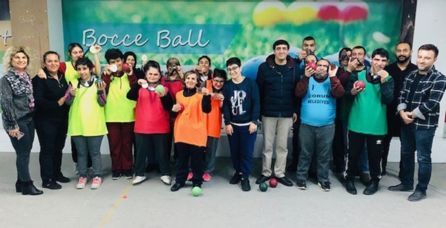 ÖZEL SPORCULAR BOCCE’DE YARIŞTI