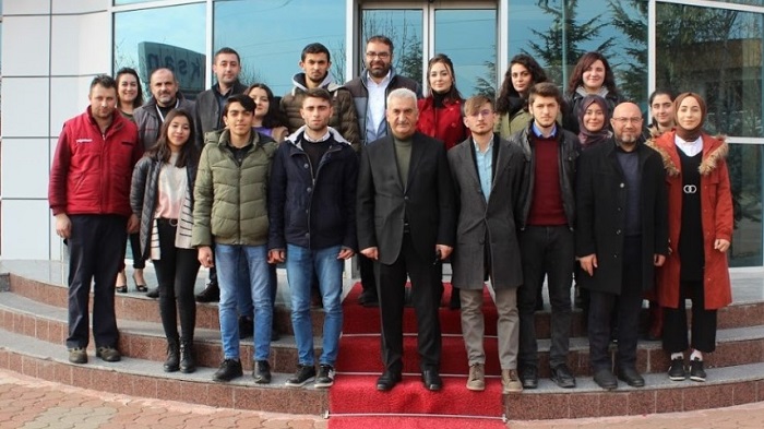 MUSTAFA YAĞLI ÖĞRENCİLERİ AĞIRLADI