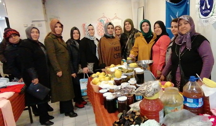 AK KADINLAR EKONOMİYE CAN VERDİ